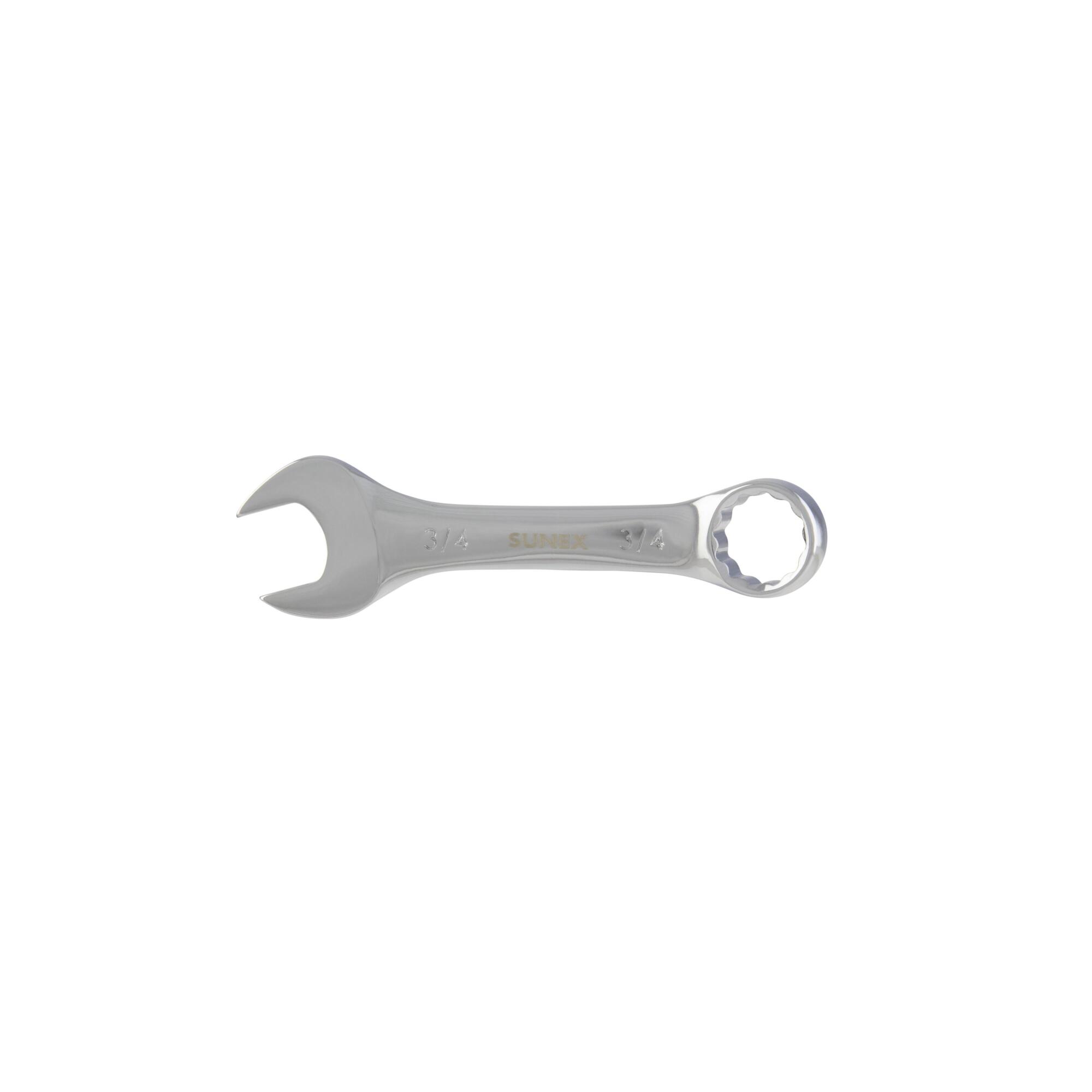 Sunex Tools Stubby Combination Wrench — 3/4in., Chrome Vanadium, Model# 993024